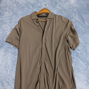 Lulu short sleeve button